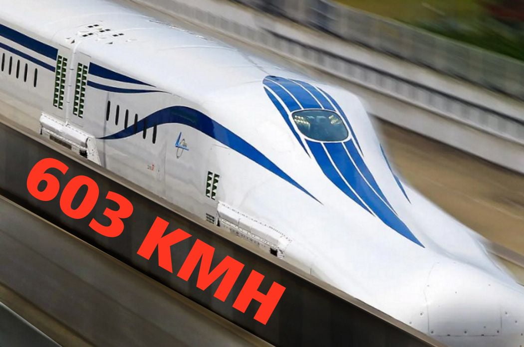 The world's Fastest Maglev Train,Japan