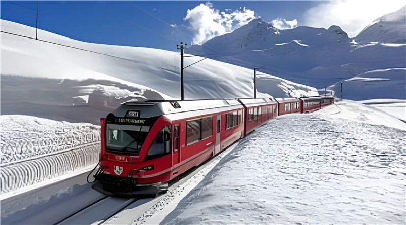 One of the Best Scenic Train Rides in Switzerland