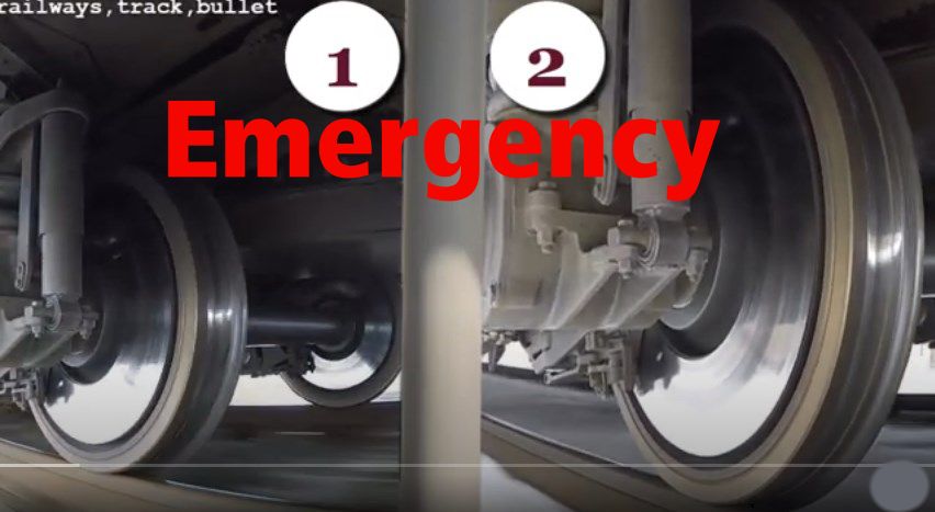 How to Halt a Train in Emergency Situations